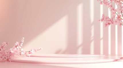 pink background with flower, 핑크색 배경 09