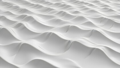 Clear Plain Shiny Soft Vintage Bokeh Cloudy Wave Like Geometric White Background or Texture