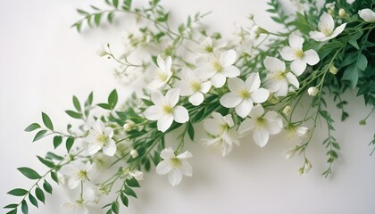 Clear Plain Shiny Soft Vintage Bokeh Cloudy Wave Like Geometric White Background or Texture