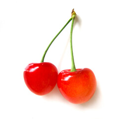 ペアのさくらんぼ