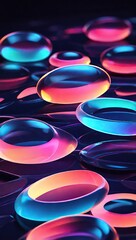 abstract background with circles