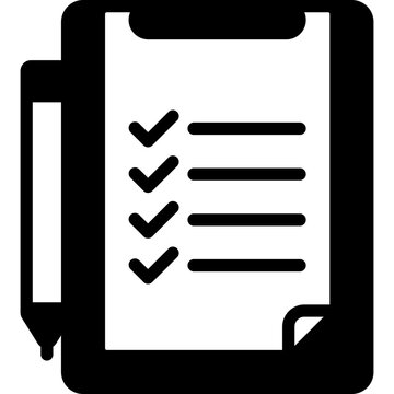recommend clip art: Form Glyph Icon