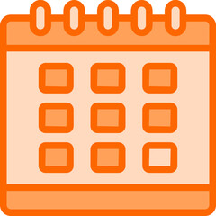 Calendar Dual Tone Icon