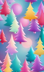 Obraz premium christmas tree background