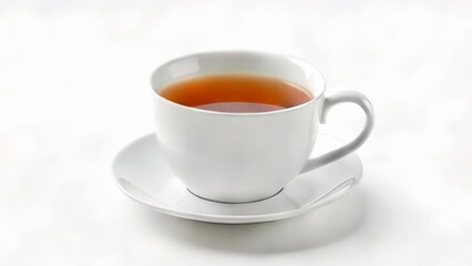 Obraz premium A moment of tranquility with a warm cup of tea