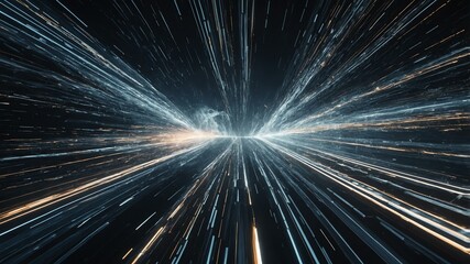 Obraz premium pattern flow and grey ray with speed of futuristic par background