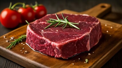 Fototapeta premium Savor the juiciness of a perfectly cooked steak