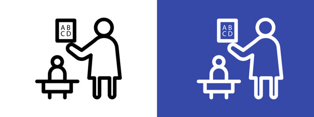 oculist logo sign set vector outline