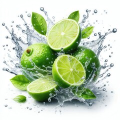 lime and water