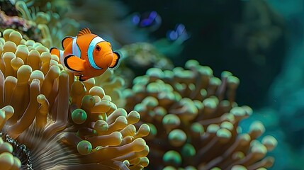 Clownfish in a Sea Anemone