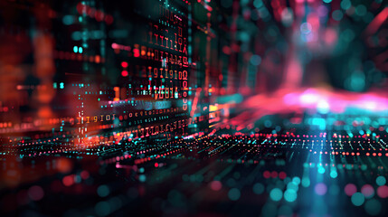 Abstract communication and future technology data flow