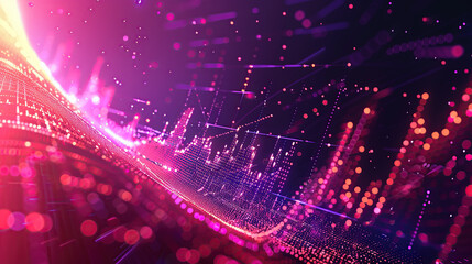 Abstract communication and future technology data flow