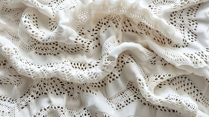 Crochet Yarn Texture Fabric Pattern Close Up HD Background