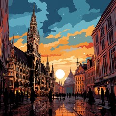 Fototapeta premium Building architecture appearance