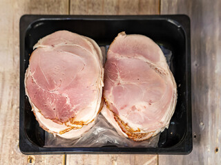 Double smoked leg ham