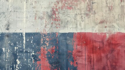 weathered patriotic background distressed red white and blue with vintage texture