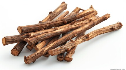 Stack of Dried Grapevine Sticks for Cooking and Decoration