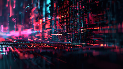 Abstract communication and future technology data flow