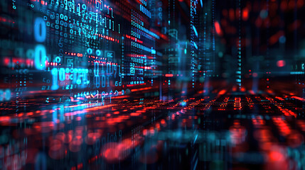 Abstract communication and future technology data flow