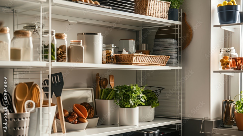Poster explain how to create accessible storage solutions that are easy to reach and use