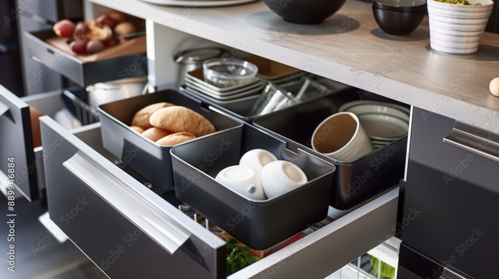 Poster explain how to create accessible storage solutions that are easy to reach and use
