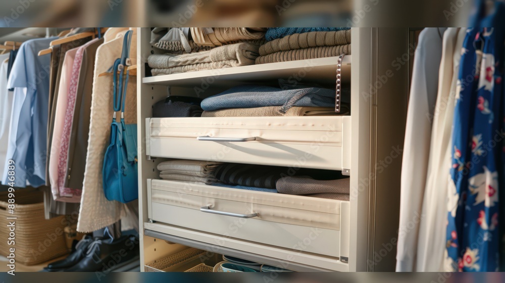 Poster explain how to create accessible storage solutions that are easy to reach and use