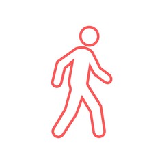 walking person icon