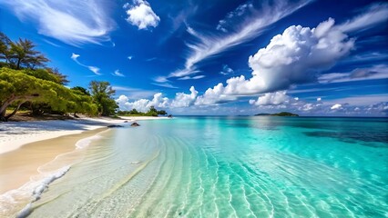 Fototapeta premium Tropical Beach Paradise.