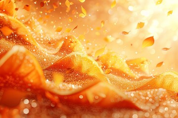 splash .wave. orange. An abstract image showcasing fluid, marble-like textures in warm, vibrant colors ranging from yellow to red