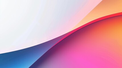 Abstract Colorful Gradient Background with Smooth Curves and Vibrant Hues for Modern Design Projects