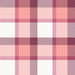 Tartan Plaid Seamless Pattern. Classic Plaid Tartan. Traditional Scottish Woven Fabric. Lumberjack Shirt Flannel Textile. Pattern Tile Swatch Included.