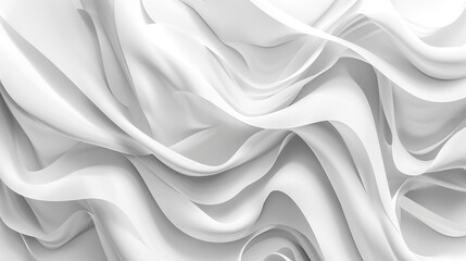 Obraz premium Abstract white colors. Wall design surface. Generate Ai