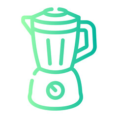 blender Line Gradient Icon