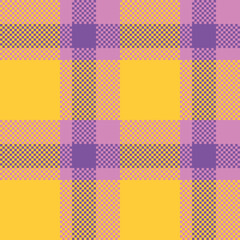 Tartan Plaid Seamless Pattern. Classic Scottish Tartan Design. Traditional Scottish Woven Fabric. Lumberjack Shirt Flannel Textile. Pattern Tile Swatch Included.