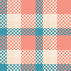 Tartan Plaid Pattern Seamless. Plaid Patterns Seamless. Template for Design Ornament. Seamless Fabric Texture. Vector Illustration