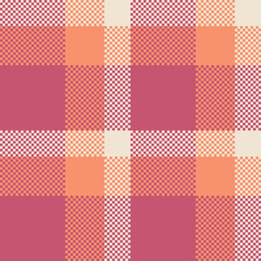 Tartan Plaid Pattern Seamless. Scottish Plaid, Template for Design Ornament. Seamless Fabric Texture. Vector Illustration