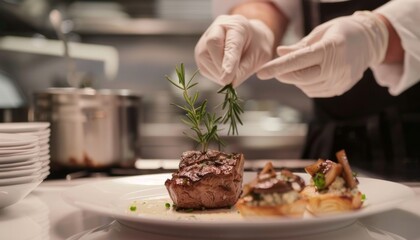 Elegant Food Presentation