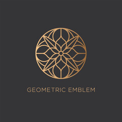 Geometric emblem