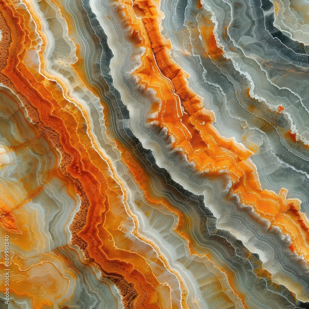 Poster macro closeup shot of mineral stone abstract and texture background with bright natural pattern.