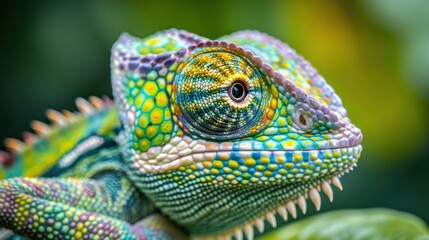 Fototapeta premium Invasive Species: Species introduced to a new habitat that spread aggressively, causing damage to native species and altering ecosystem balance. 