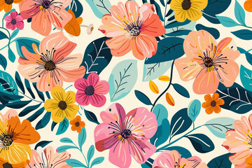 seamless floral pattern
