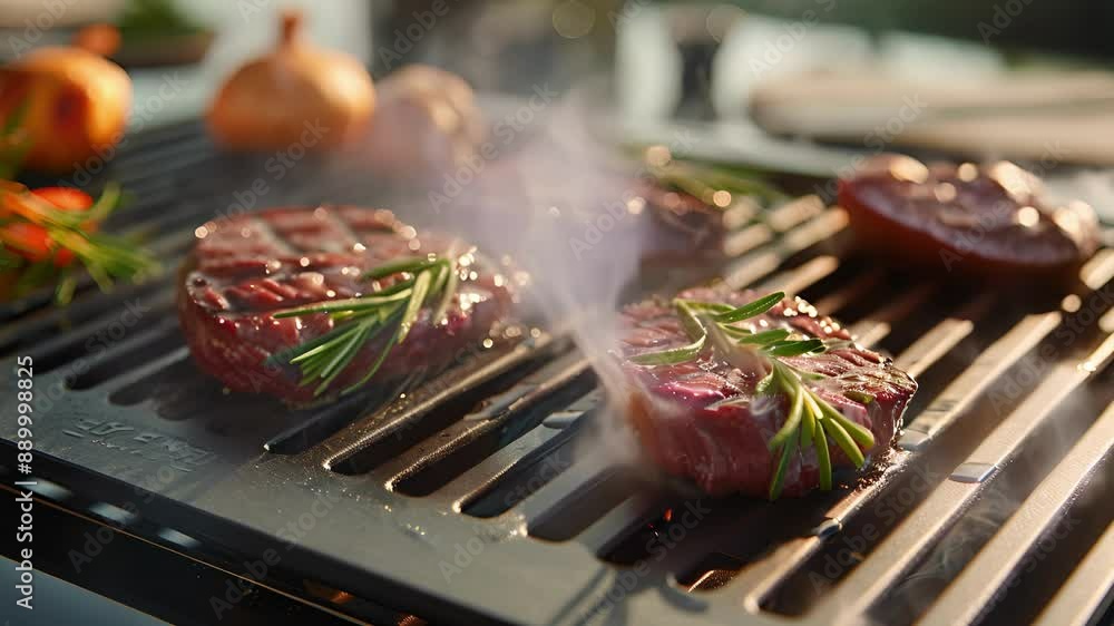 Poster the intricate heating element beneath the griddle surface working tirelessly to evenly distribute he