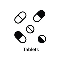 Tablets vector icon