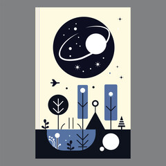 Vook cover minimalist desogn 4k