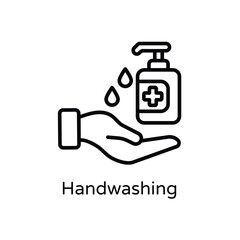 Handwashing vector icon