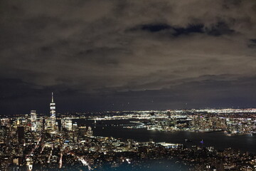 Fototapeta premium New York City at night