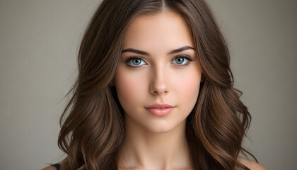 Fototapeta premium portrait of a woman, Model Skin care 
