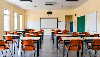classroom in school, Back to School