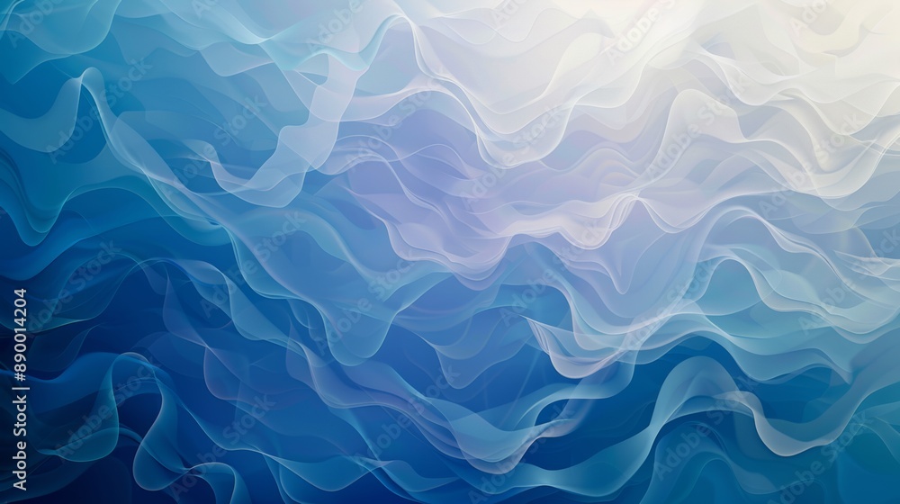 Aufkleber abstract smoke or mist background floating in the air creates a beautiful pattern.