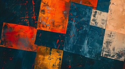 Speed dynamic background with rectangular shapes in motion forming texture, sport background
